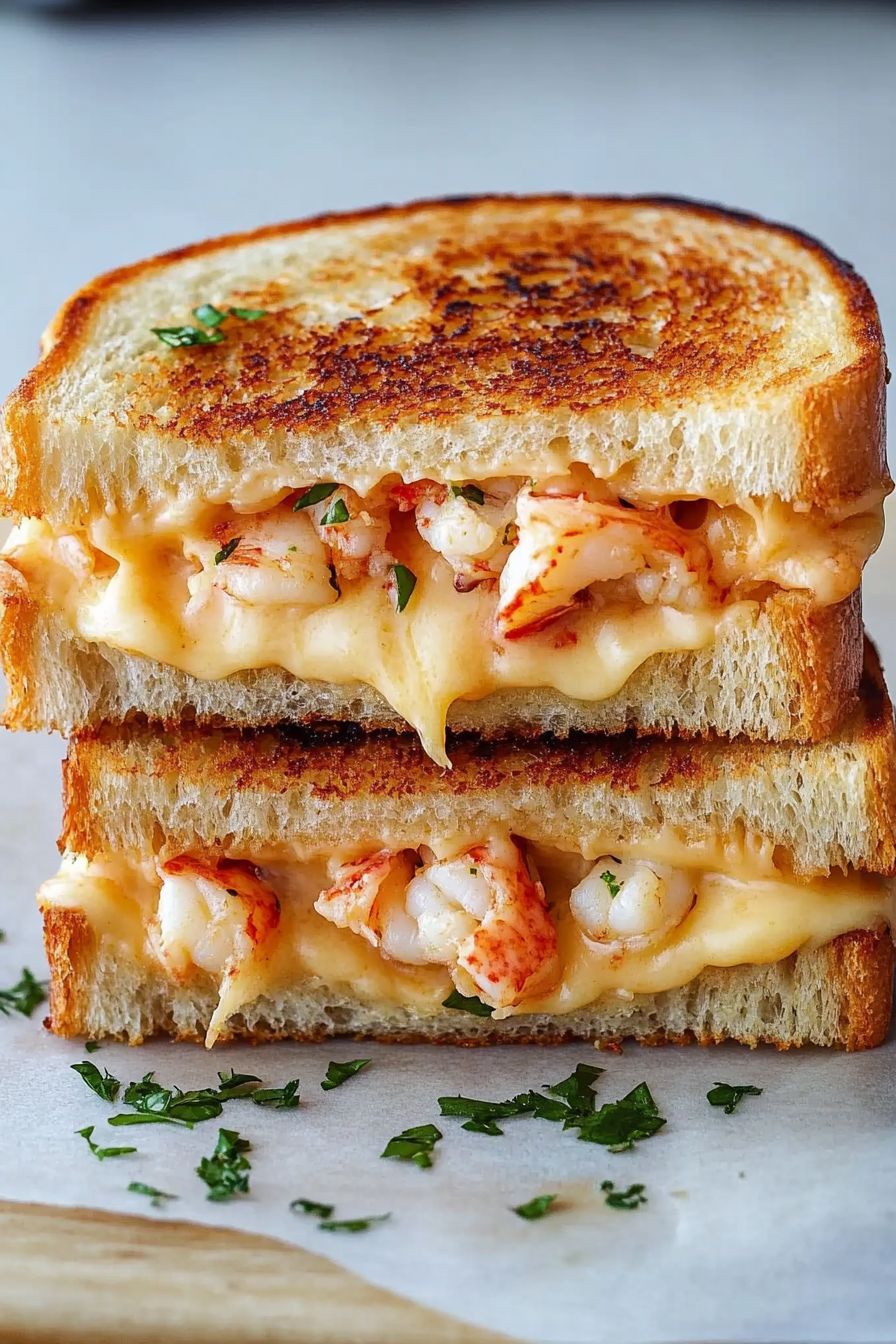 Lobster Grilled Cheese Sandwich