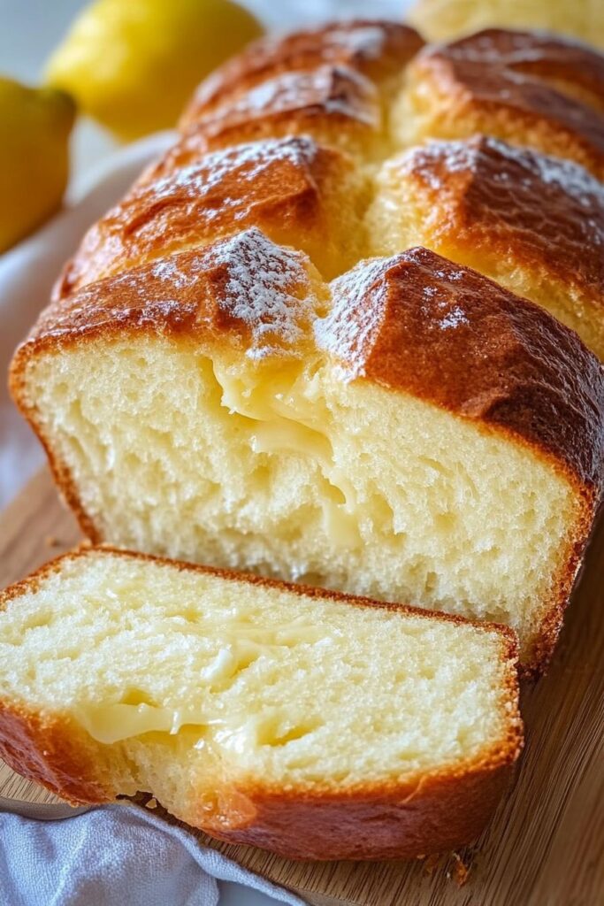 Luscious Lemon Cream Cheese Bread