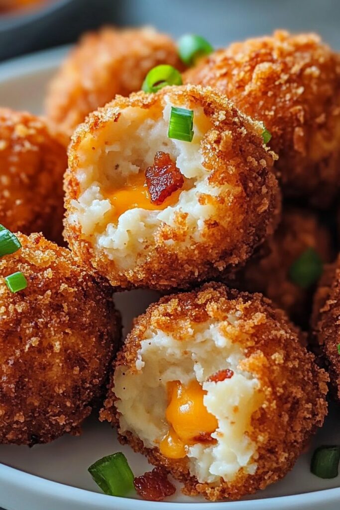 Loaded Mashed Potato Balls