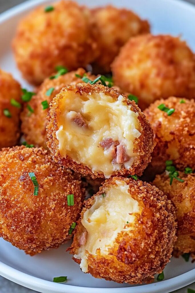 Cheesy Corned Beef Croquettes