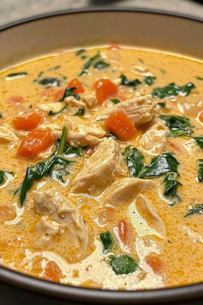 Marry Me Chicken Soup Tuscan Style