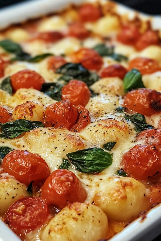 Easy Gnocchi and Tomato Bake