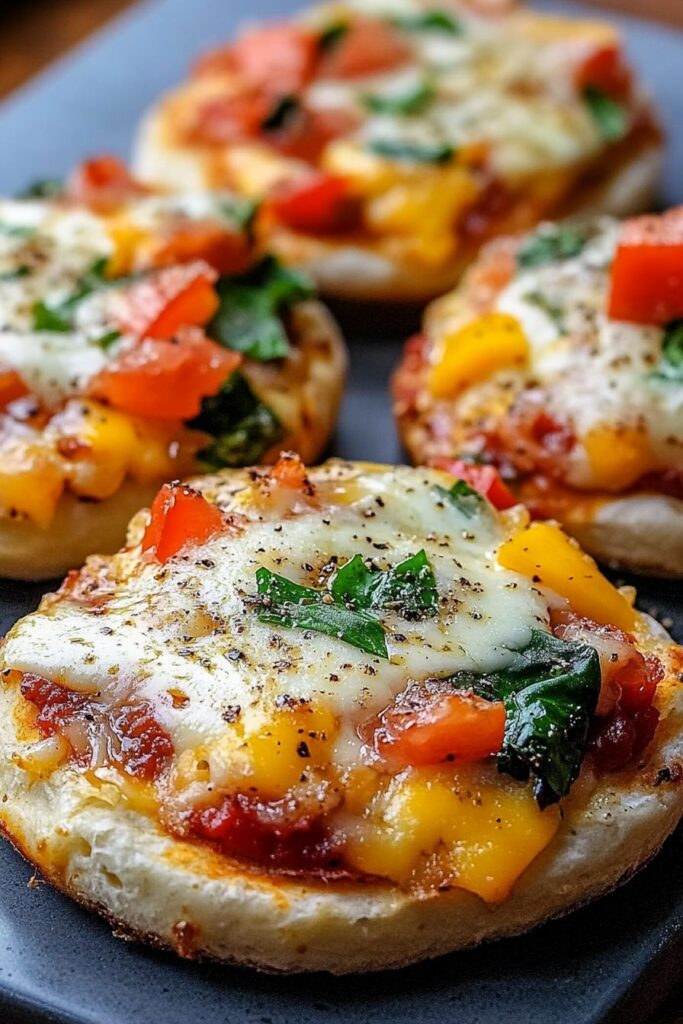 English Muffin Breakfast Pizza