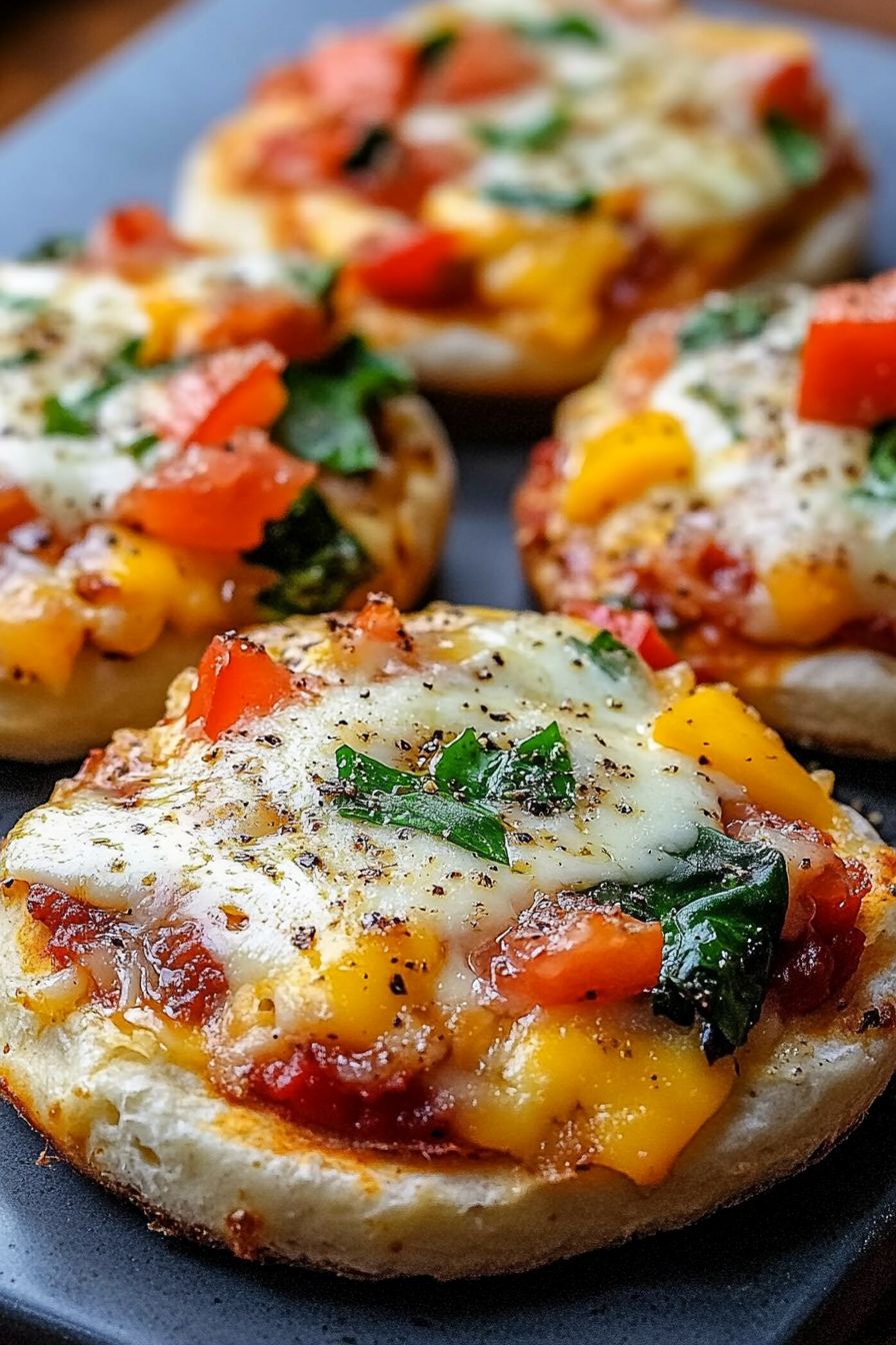 English Muffin Breakfast Pizza